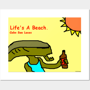 Gas Macaroni "Beach" Posters and Art